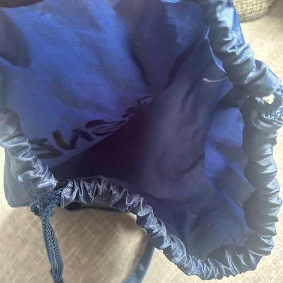 Disney Blue Drawstring Bag with Classic Logo - Picture 4 of 7